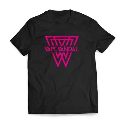 Vape Vandal – Logo Black T-shirt