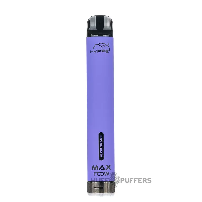 Hyppe Max Flow Disposable Vape - Flavor#Aloe Grape (3.5% / 35mg)>Banana Freeze(3.5% / 35mg)>Chewy Watermelon (3.5% / 35mg)>Cola Freeze (3.5% / 35mg)>Cucumber Berry (3.5% / 35mg)>Glacial Mint