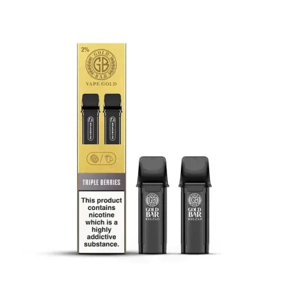 Gold Bar Reload Triple Berries Prefilled Vape Pods 20mg – 2 x Pods