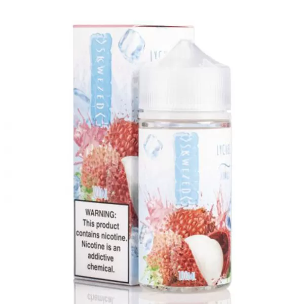 Skwezed Ice Lychee E-liquid – 100ml (3 and 6mg) - Vape Product, Vape Product
