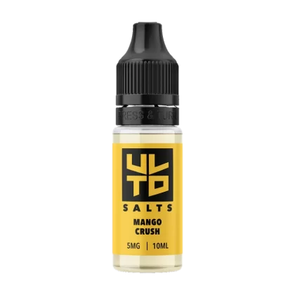 ULTD Mango Crush Nic Salt - 10ml - 20MG (Discontinued) - Ecigwizard