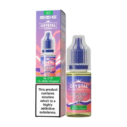 Blueberry Peach Ice SKE Crystal Nic Salt E-Liquid