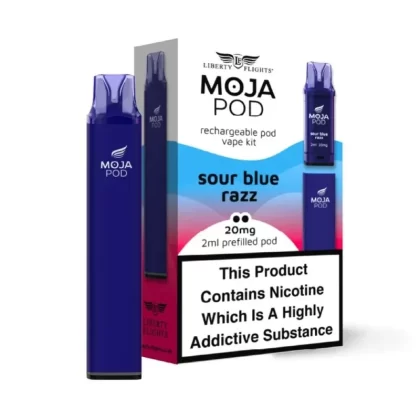Moja Pod Sour Blue Razz Kit