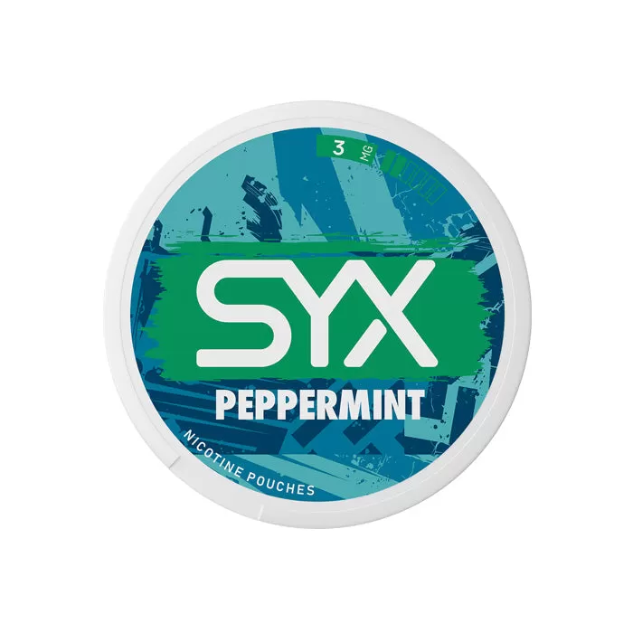 Peppermint SYX Nicotine Pouches - 6mg