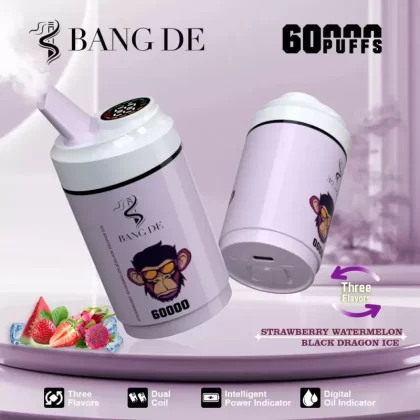 Bang DE 60000 – 60K Puffs LCD Display 60ml E-Liquid Disposable Vape