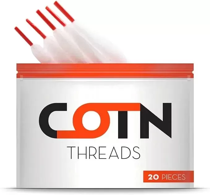 Cotn Threads Organic Vape Cotton 20pcs - Ejuicewarehouse