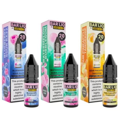 Zeus Juice Bar Liq 10ml Nic Salt 5mg - Lemon Sherbet
