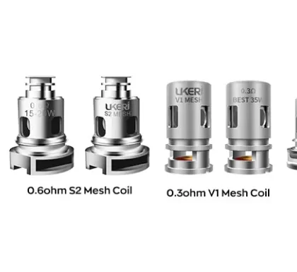 Ukeri Mesh Coil 5pcs/pack for Brave/Magik Kit - 0.3ohm S1 Mesh Coil 5pcs/pack