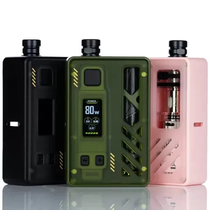 Rincoe Manto AIO Ultra 80W Boro Mod and RBA Kit (DISCONTINUED) - Pink