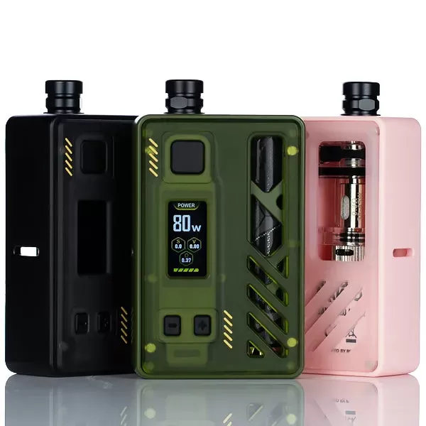 Rincoe Manto AIO Ultra 80W Boro Mod and RBA Kit (DISCONTINUED) - Pink