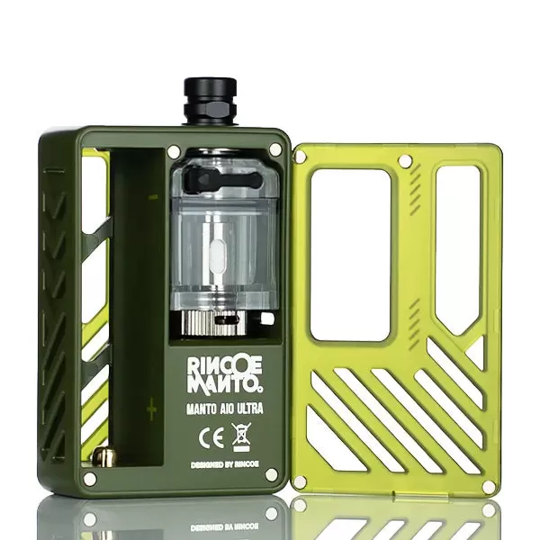 Rincoe Manto AIO Ultra 80W Boro Mod and RBA Kit (DISCONTINUED) - Pink - Image 3
