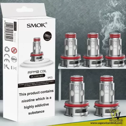 Smok RPM 2 DC MTL 0.6ohm Coil (5 Pack) - Vapewizarddxb