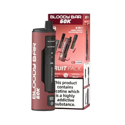 Bloody Bar 60K Prefilled Pod Kit Fruit Pack - Nicotine Strength#20mg
