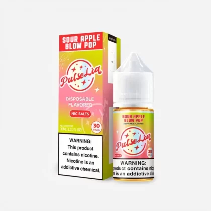 Pulse Liq Salt Sour Apple Blow Pop – True Pulse Flavor 30ml