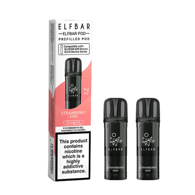 Elf Bar 600 Prefilled Pod Strawberry Kiwi
