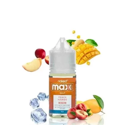 Peach Mango Ice Salt – Naked Max