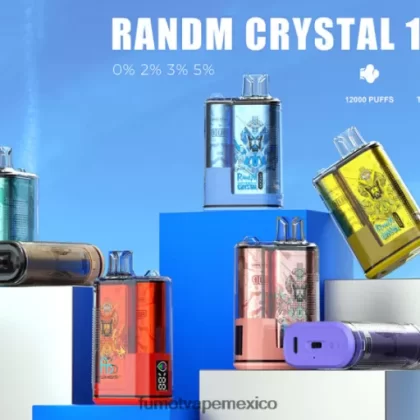 Fumot Crystal Caja de vapeo desechable 20ml 12000 (1 pieza) sandía frambuesa H0XPTX277 Fumot Vape Shop