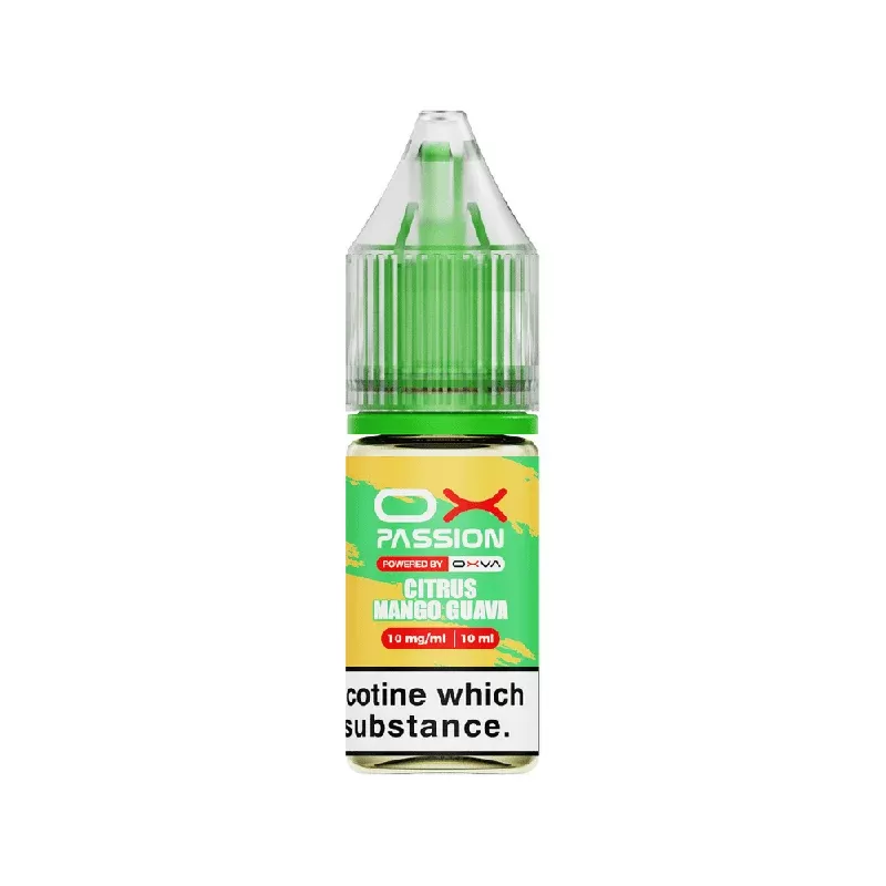 OXVA OX Passion Citrus Mango Guava E Liquid 10ml