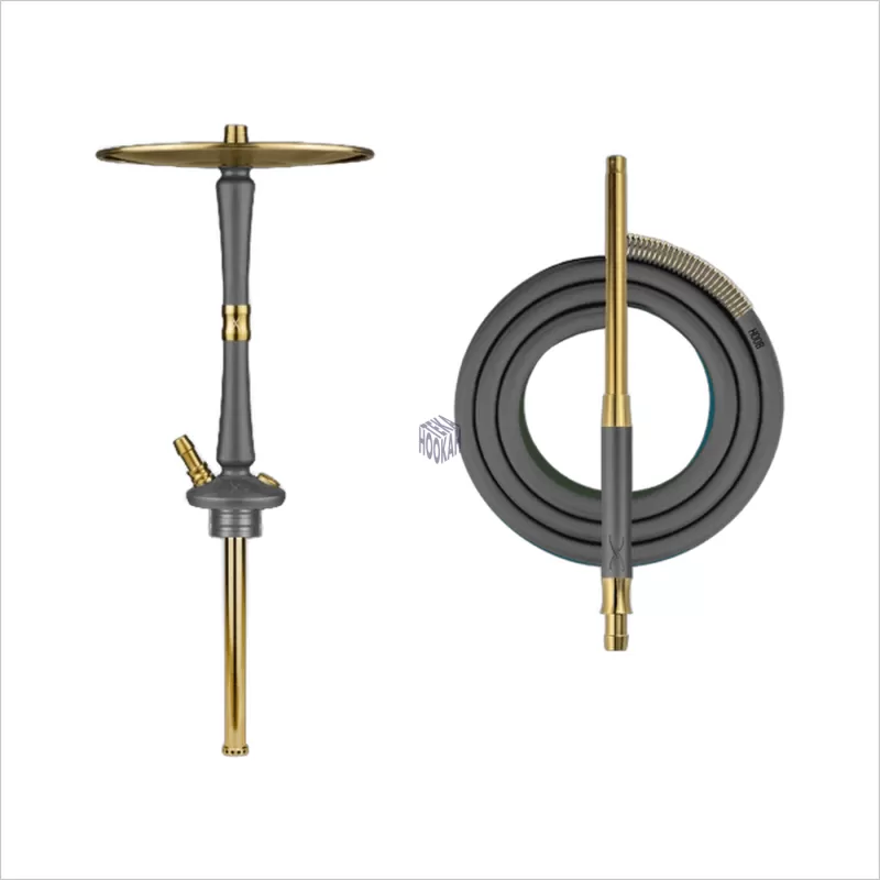 Shisha Hoob GO Space Grey Gold - Uszczelka; Dyfuzor, Talerzyk (AB2D8E)