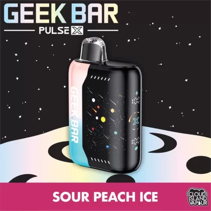 GEEK BAR PULSE X Disposable Vape – Sour Peach Ice