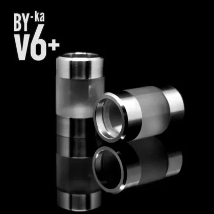 BY-ka v.6+ RTA Standard Combi PC/Inox tank – Vape Systems - Atelierdelvapore