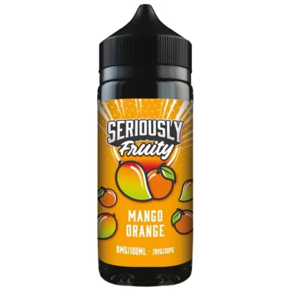 Mango Orange Shortfill E-Liquid Seriously Fruity Series by Doozy Vape Co (100ml) - 0mg