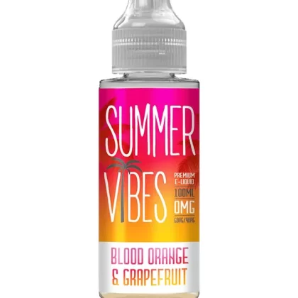 Summer Vibes Blood Orange & Grapefruit E Liquid 120ml - 0mg