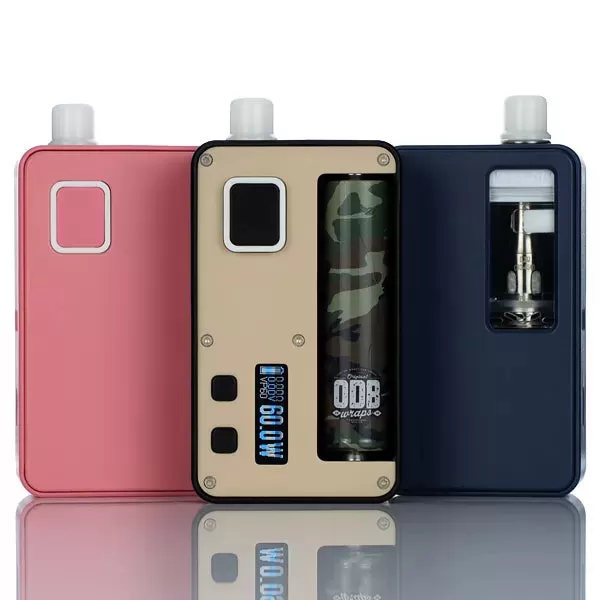 Veepon Kuka AIO 60W 18650 Boro Box - VP60 or DNA60 (DISCONTINUED) - VP60 - Black