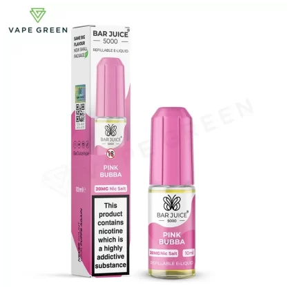 Pink Bubba Nic Salt E-Liquid by Bar Juice 5000 - Eliquidsupply