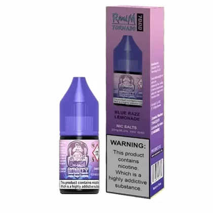 BLUE RAZZ LEMONADE NICOTINE SALT E-LIQUID BY R AND M