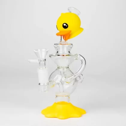 7.5″Duck Functional Glass Water Pipe