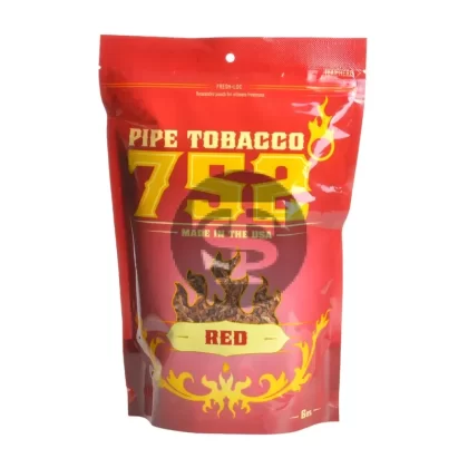 752 Red Pipe Tobacco 6 oz. Bag