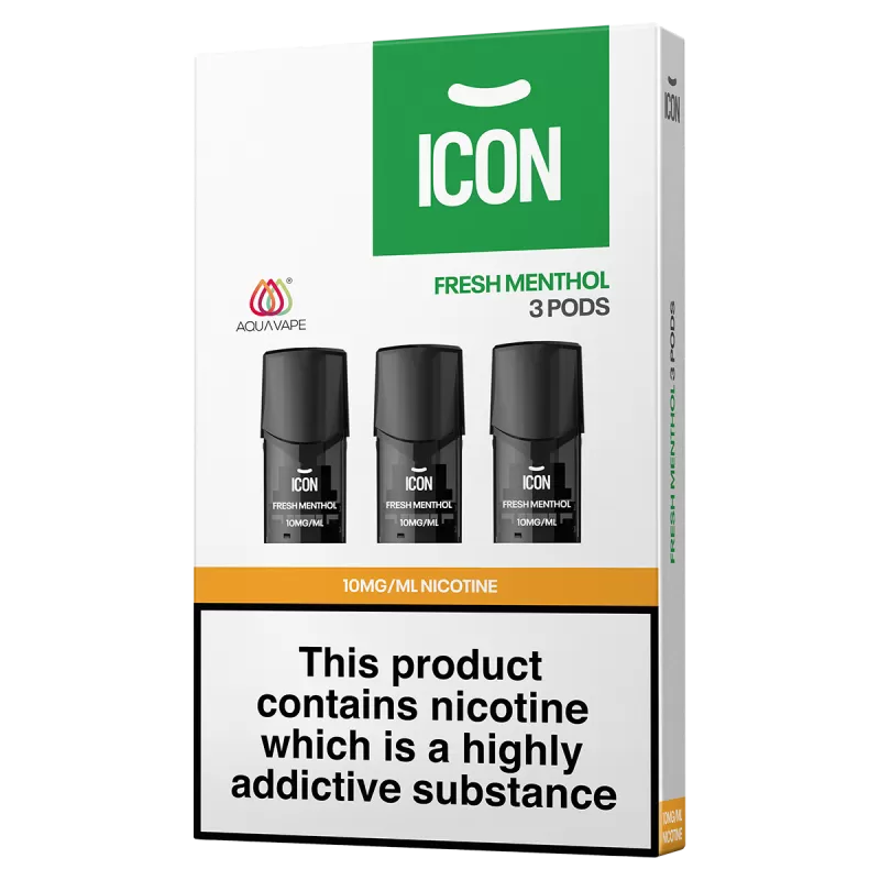 ICON Vape Fresh Menthol Pods (Pack of 3) - Vapeshop Co