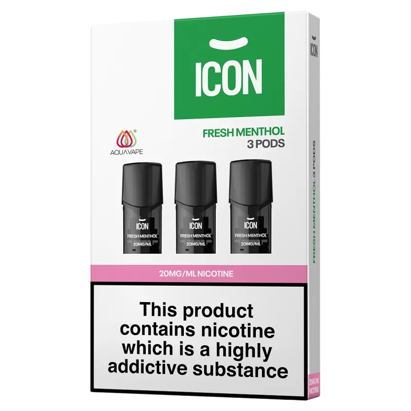 ICON Vape Fresh Menthol Pods (Pack of 3) - Vapeshop Co - Image 2