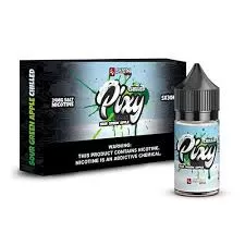 It’s Pixy Sour Green Apple Chilled Salt Vape e-liquid 30mL - Beyondvape