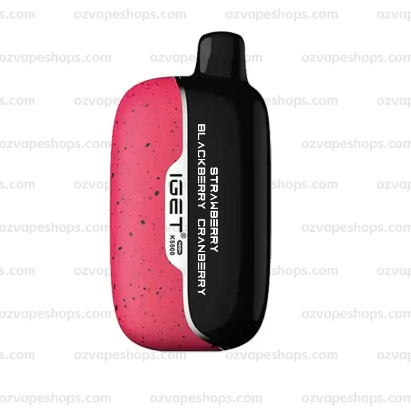 IGET Moon K5000 Puffs -Strawberry Blackberry Cranberry - Ozvapeone