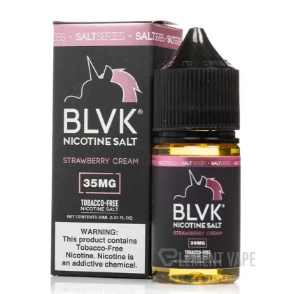 Strawberry Cream Nicotine SALT – BLVK – 30mL