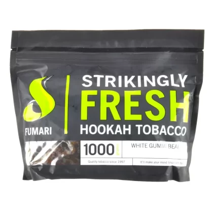 Fumari Hookah Tobacco White Gummi Bear 1000g
