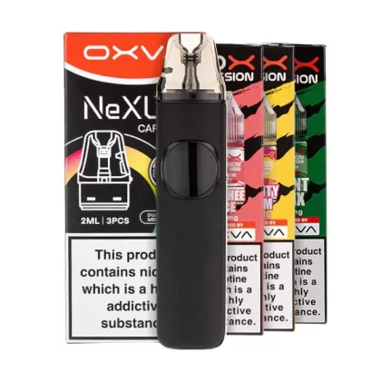 OXVA NeXlim 2 Pod Kit Bundle - Bright Brown Leather / 1.2ohm