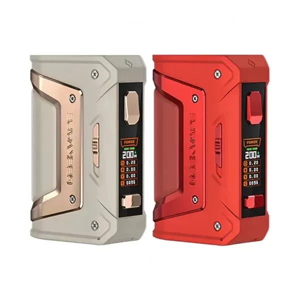 Geek Vape L200 Classic 200W Box Mod - Color#Black>Blue>Red>Gray>Rainbow>Beige (C35E8B)