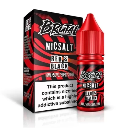 JUST JUICE BRUTAL RED & BLACK 10ML NIC SALT E-LIQUID