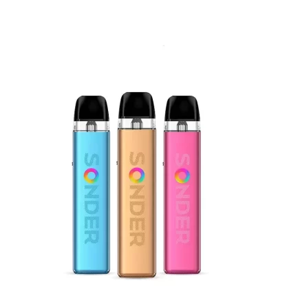 GeekVape Sonder Q2 Pod Kit - Select#Apricot Yellow>Burgundy Red>Metallic Purple>Midnight Black>Misty Blue>Mocha Gold>Moonlight Silver>Ocean Blue>Olive Green>Sakura Pink