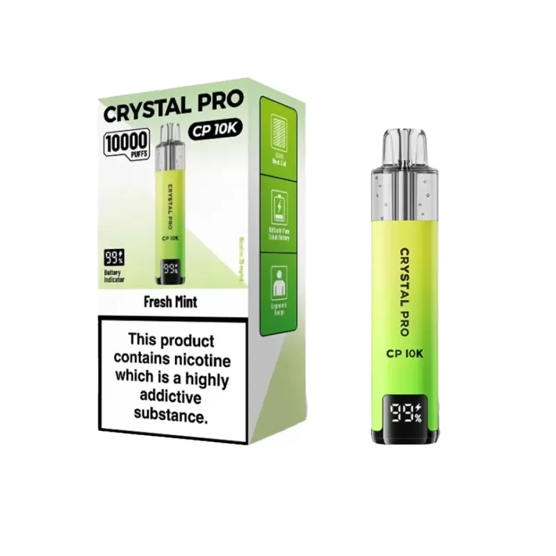 Crystal Pro CP 10K Prefilled Pod Vape Kit - Cherry Berry - Image 2