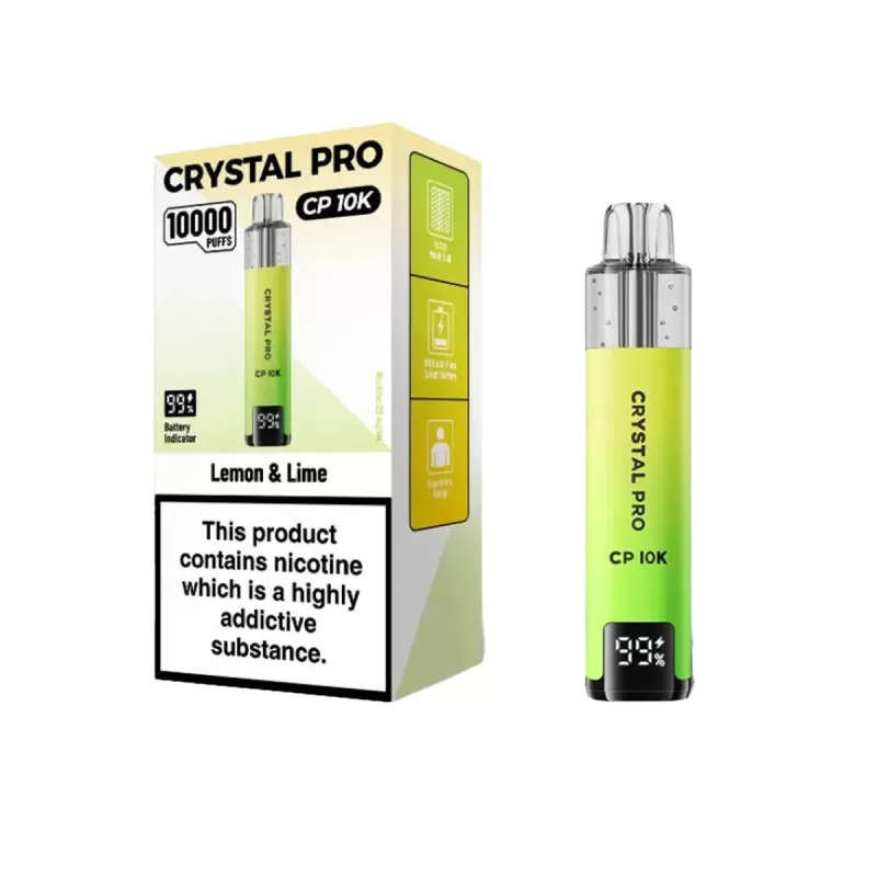 Crystal Pro CP 10K Prefilled Pod Vape Kit - Cherry Berry - Image 3