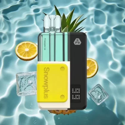 Snowplus Swift 15000 Puffs Pod Kit Pineapple Ice – Dual Mesh, 1000mAh, 2+10ml Refillable