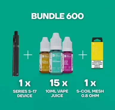 Swap To Stop Bundle 600 – S17 Vape Pen 8 Week