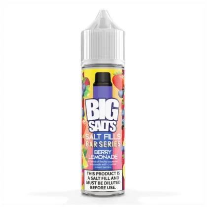 Big Salts Berry Lemonade – 60ml Salt Fills E Liquid - Vapourdays Co