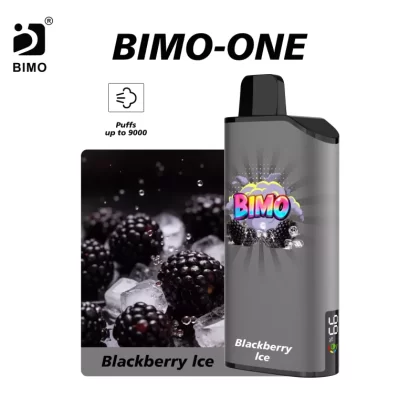 BIMO ONE 9000 Puffs – Blackberry Ice - Ozvapeone (1A76ED)