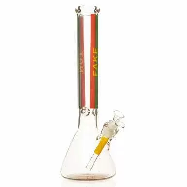Bong design multicolore de 16 pouces et 7 mm