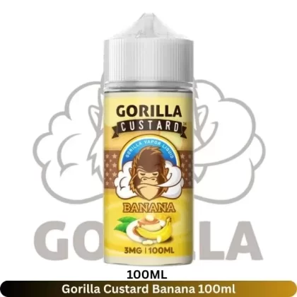 Gorilla Custard Banana 100ml